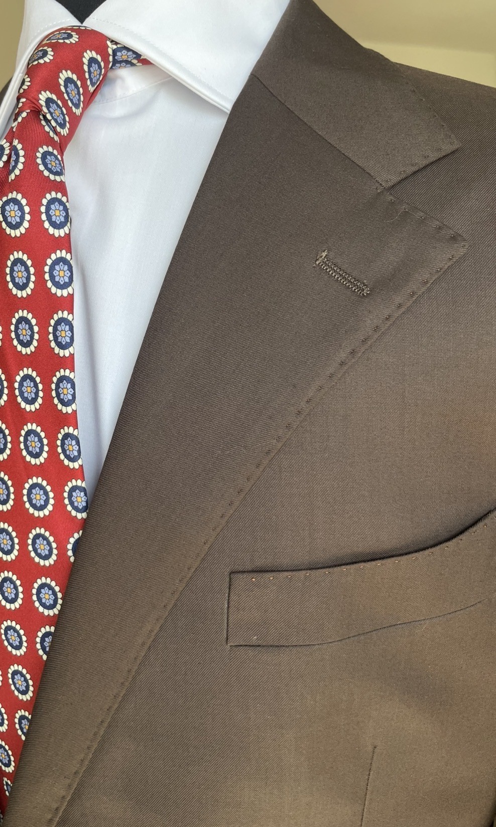 Concave lapel reference photo