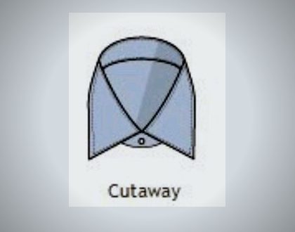Cutaway collar style
