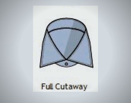 Full Cutaway collar style