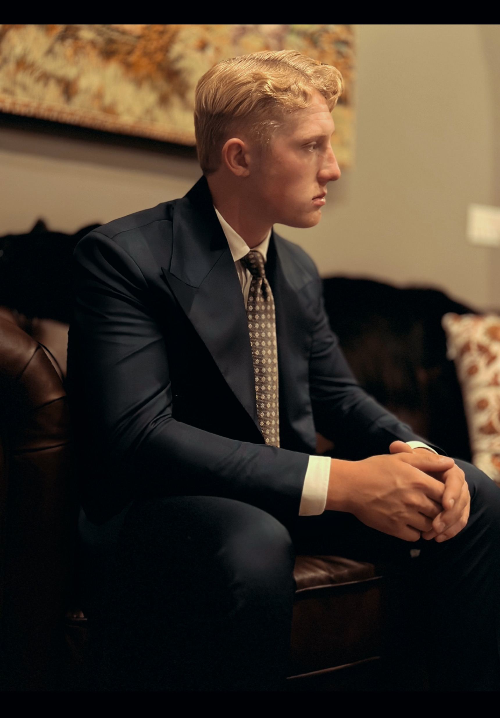 Monarch Clothiers custom suit detail